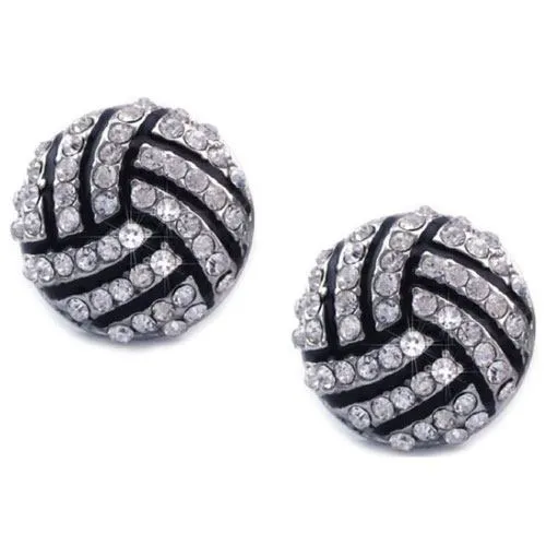 volleyball earring studs gift idea