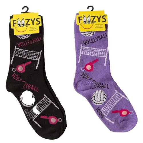 volleyball themed socks