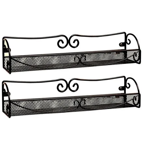 wall mounted spice rack