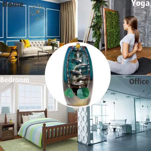 waterfall incense burner