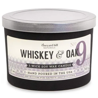 whiskey scented candle