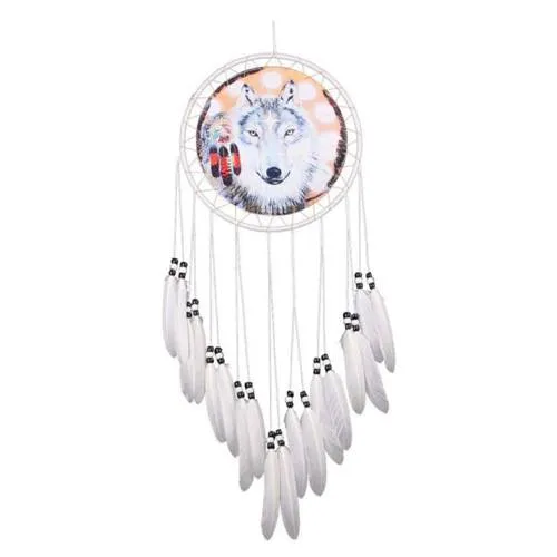 wolf dream catcher