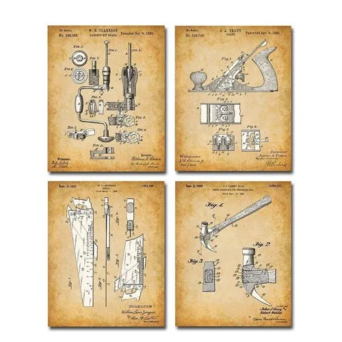 woodworking tool patent prints