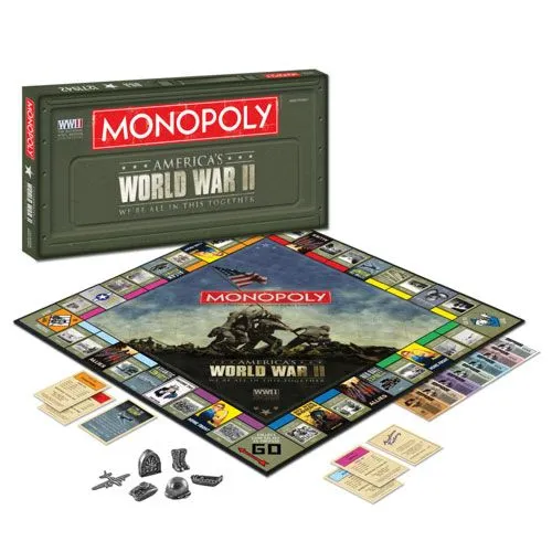 world war 2 monopoly board game