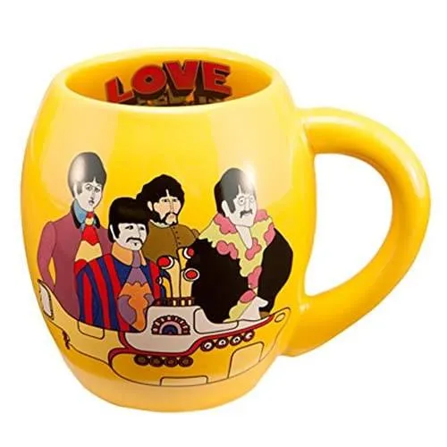 yellow submarine coffee mug