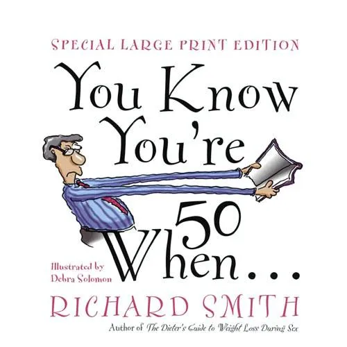 you know youre fifty when book