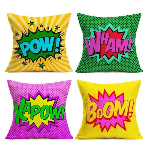 exclamation pillow covers gift idea