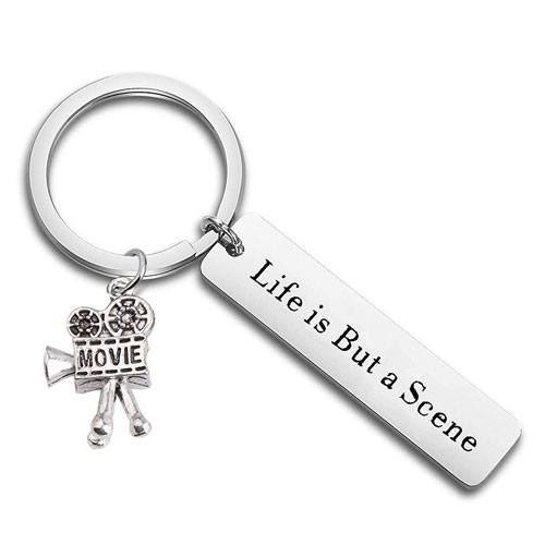 life is but a scene keychain