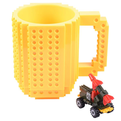 LEGO brick mug