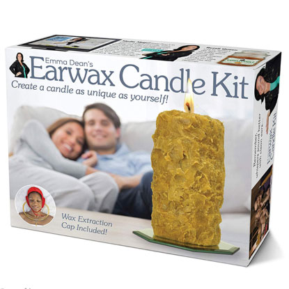 weird earwax candle kit