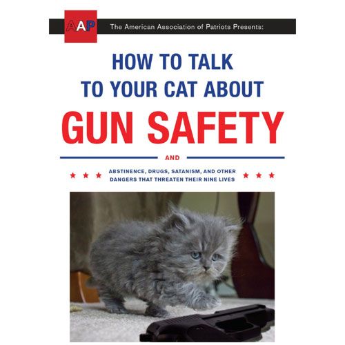how to talk to your cat about gun safety book
