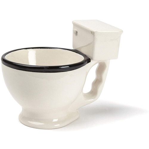 toilet mug gag gift