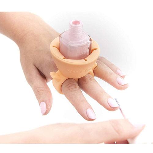 wearable nail polish holder