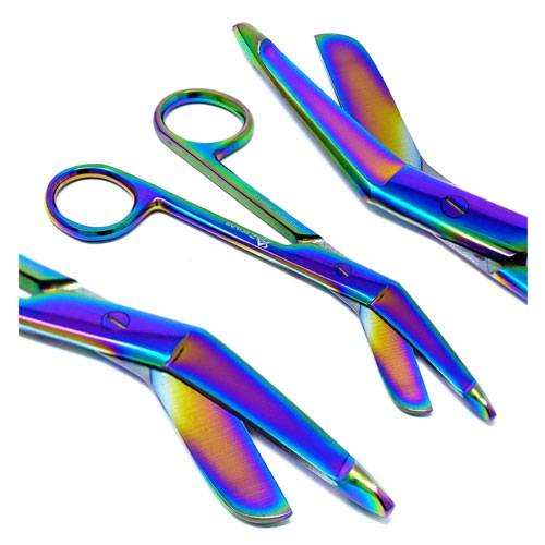 rainbow bandage scissors