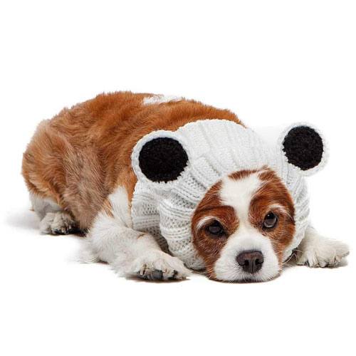 panda bear dog costume