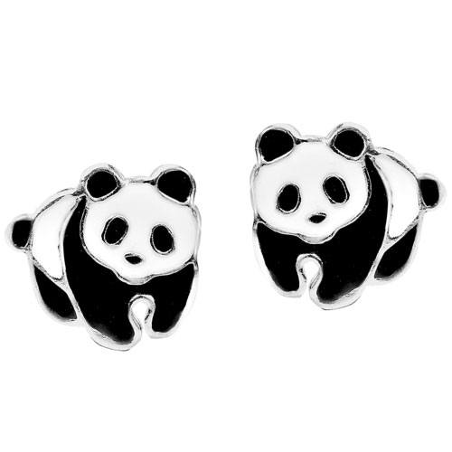 panda earrings