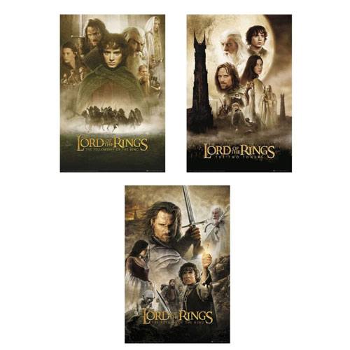 lotr movie posters