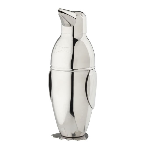 penguin cocktail shaker gift