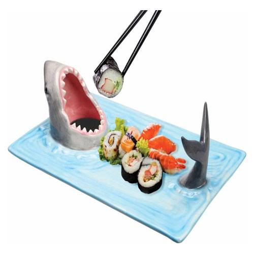 shark attack sushi platter