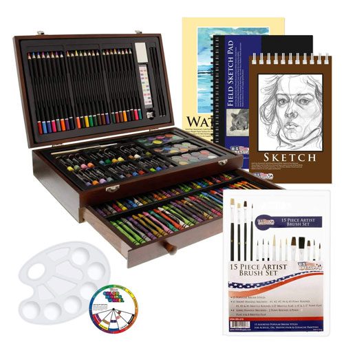 drawing art supplies kit