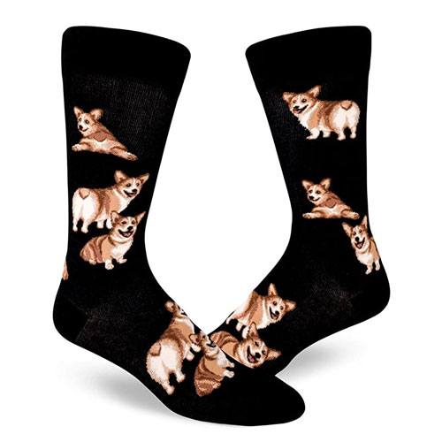 corgi socks gift idea
