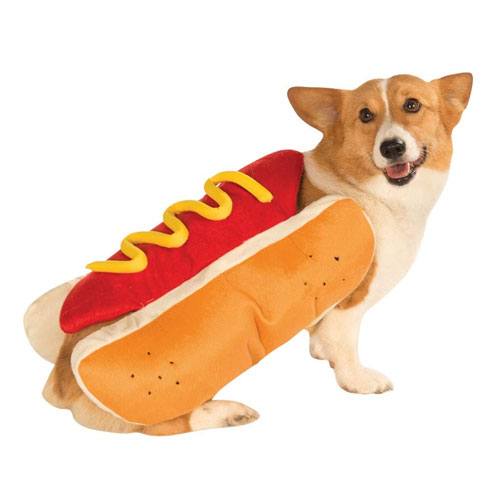 hot dog pet costume