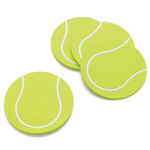 tennis ball coasters