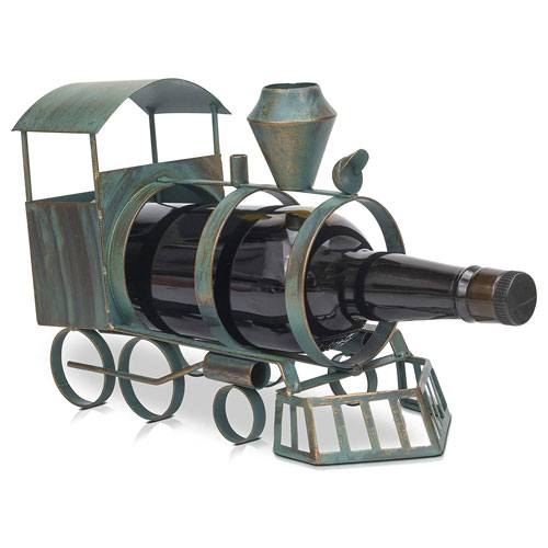 wine rack train bottle holder