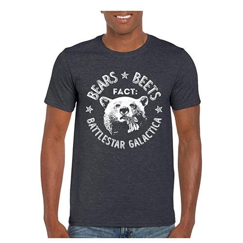 bears beets battlestar galactica t-shirt