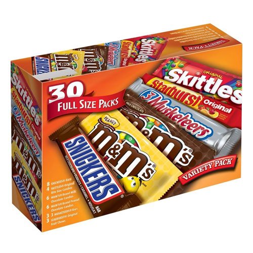 chocolate candy variety mix