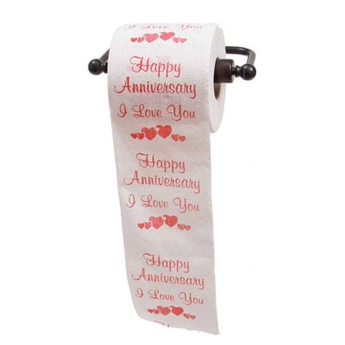 happy anniversary toilet paper