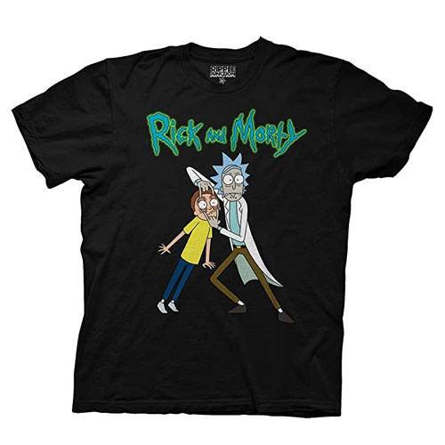 rick and morty eyes open t-shirt