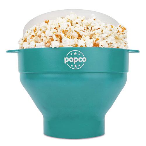 silicone microwave popcorn popper