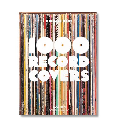 1000 record covers book