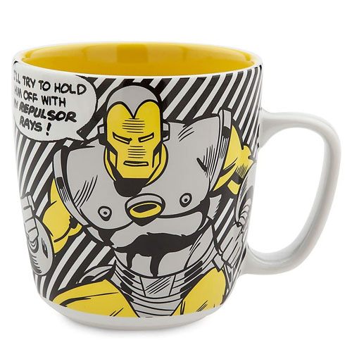 iron man comic book mug