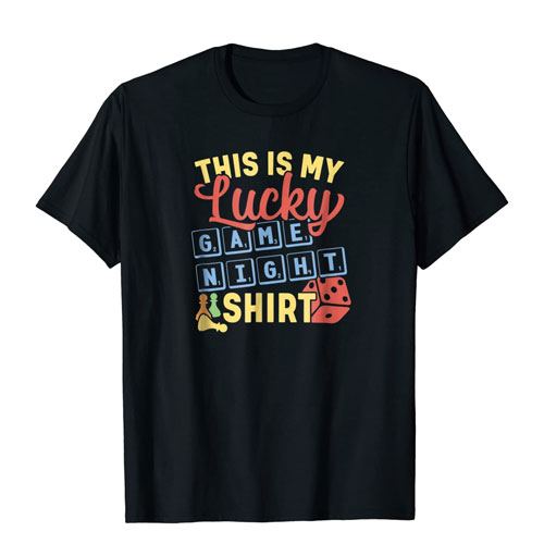 lucky game night t-shirt
