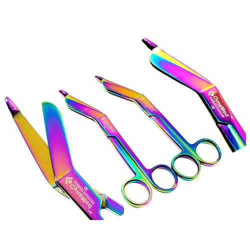 rainbow bandage scissors set