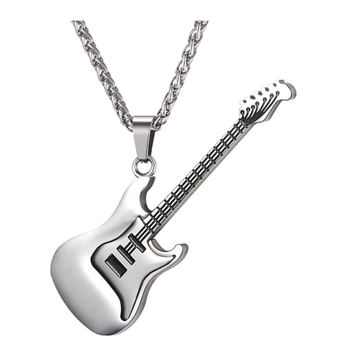 guitar pendant necklace
