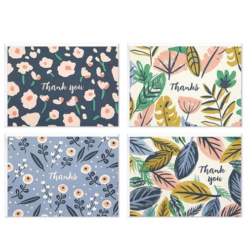 thank you cards set