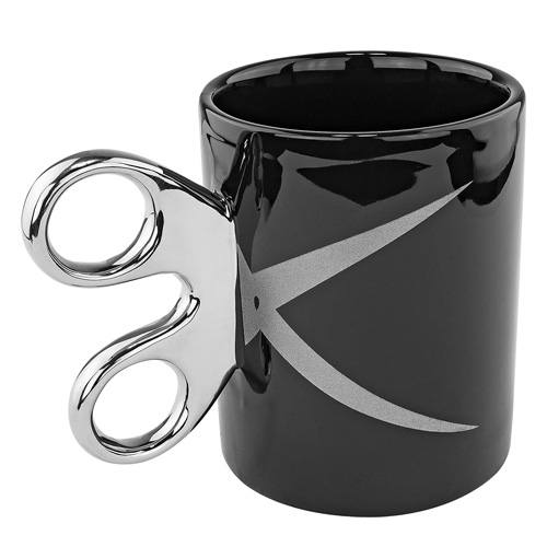 scissors mug present